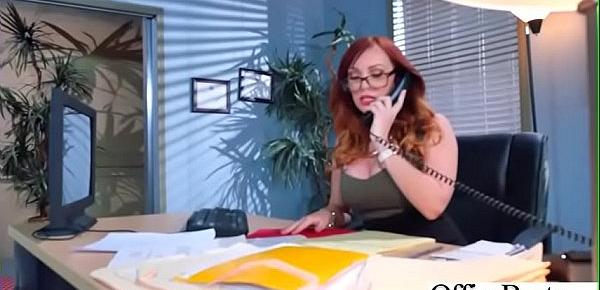  Sex In Office With Big Round Tits Girl (Dani Jensen) video-12